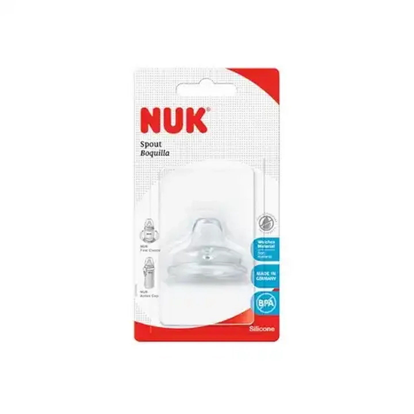 Image of NUK First Choice Soft Silicone Learner Spout