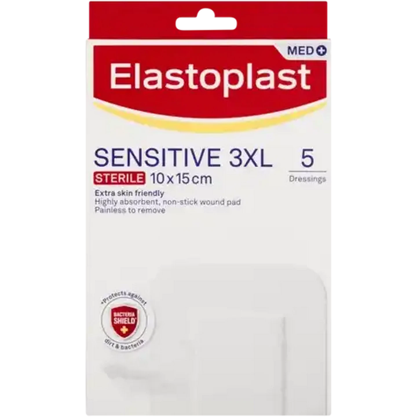 Image of Elastoplast Sensitive Dressing Pads 5 Pack