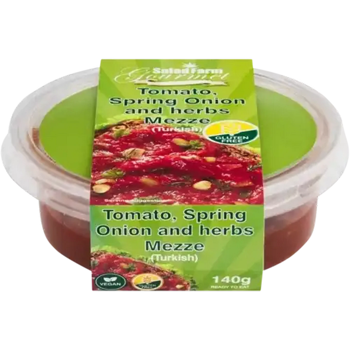 Image of Salad Farm Gourmet Tomato, Spring Onion & Herbs Mezze 140g