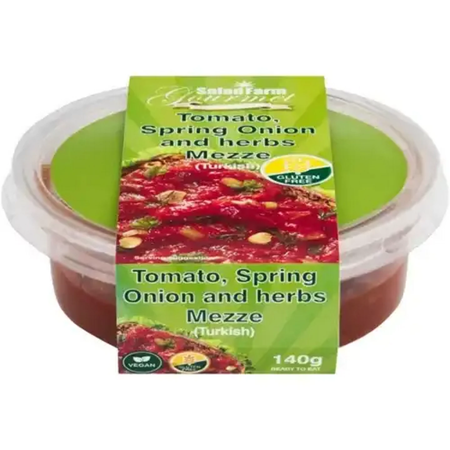 Image of Salad Farm Gourmet Tomato, Spring Onion & Herbs Mezze 140g