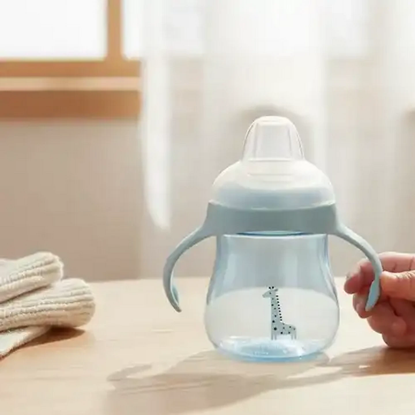 Image of Jolly Tots Soft Spout Training Cup 250ml 6 Months + (Design May Vary)