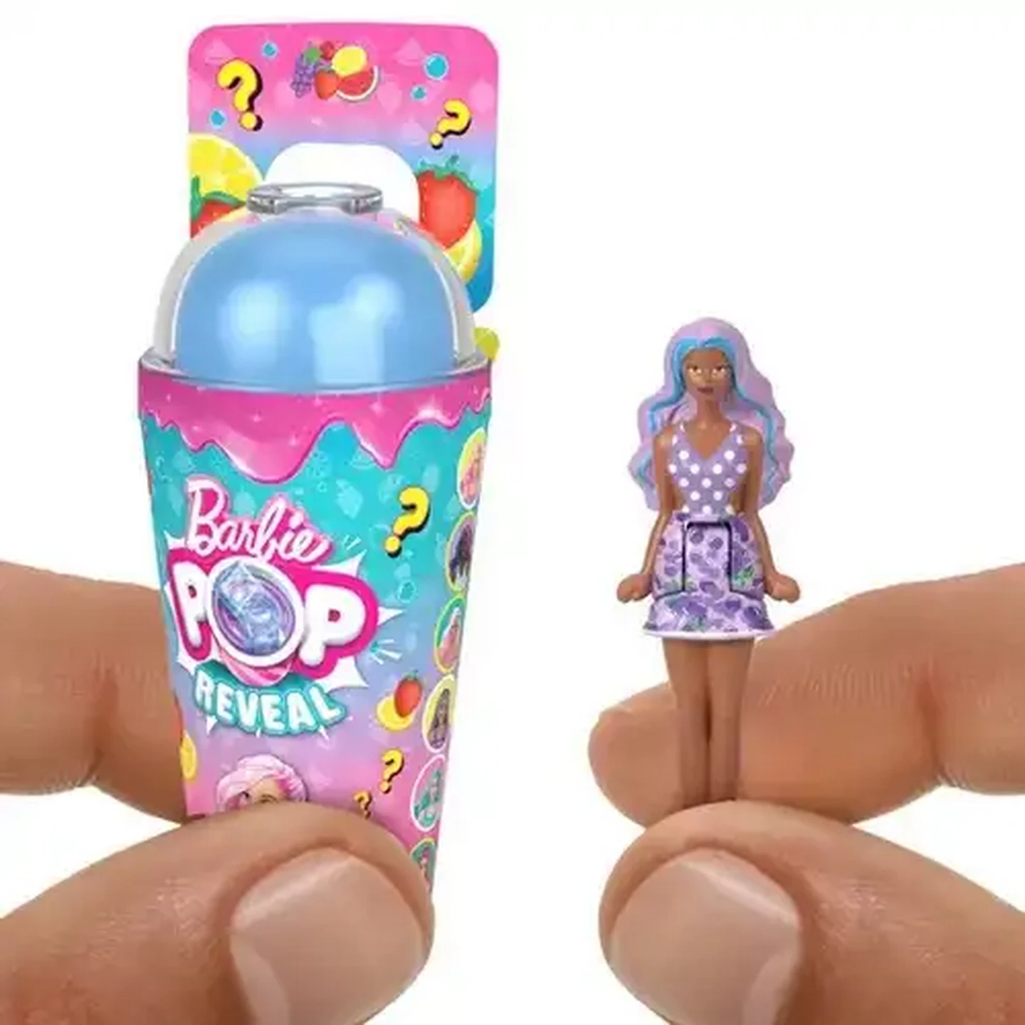 Image of Barbie Mini BarbieLand Pop Reveal Dolls, 1.5-inch Mini Doll with Surprise Reveal & Sensory Play Piece (Styles May Vary)