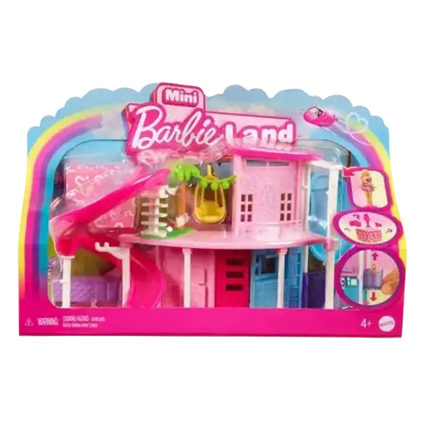 Image of Barbie Mini BarbieLand Doll House Sets 1.5-inch Barbie Doll (Styles May Vary)