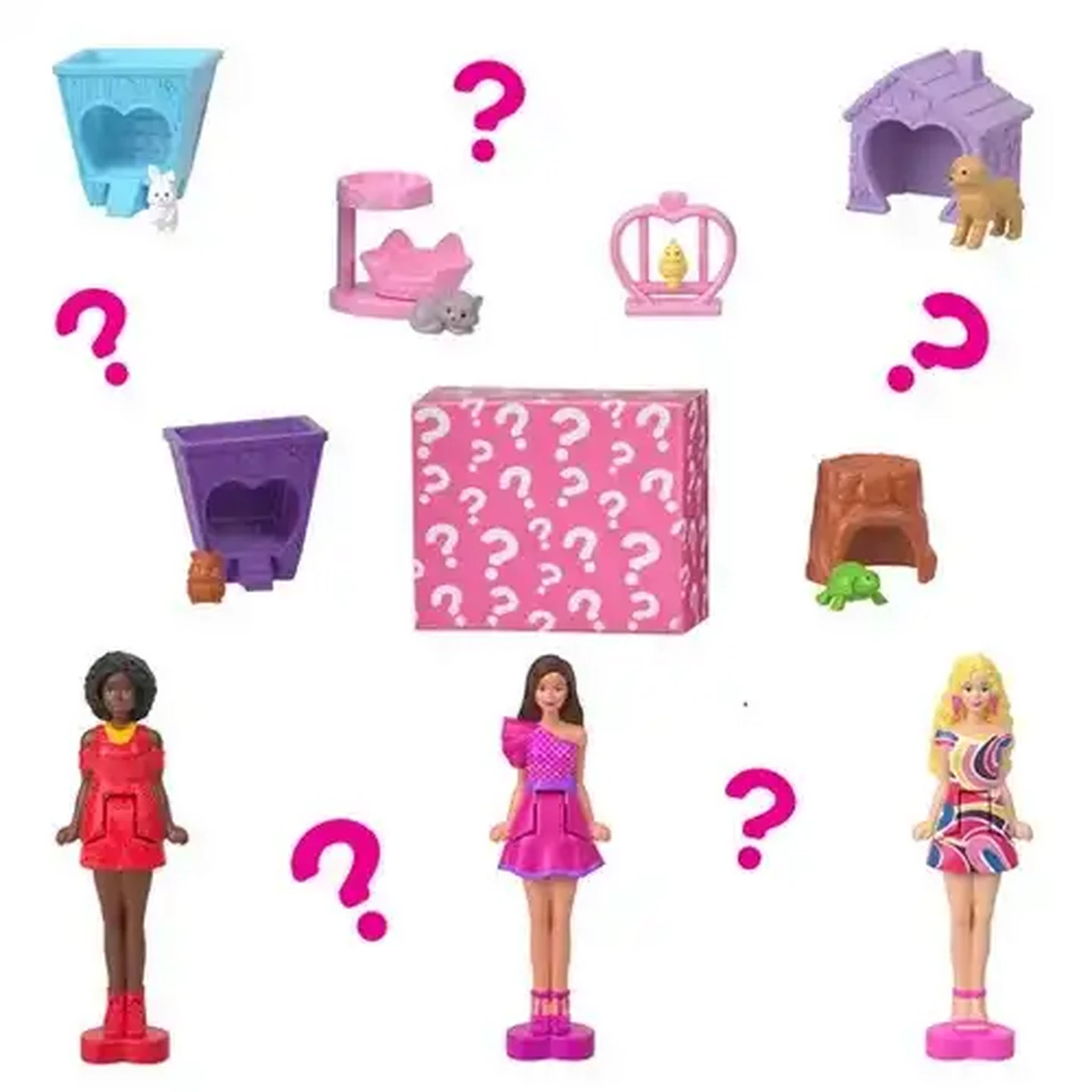 Image of Barbie Mini BarbieLand Doll House Sets 1.5-inch Barbie Doll (Styles May Vary)