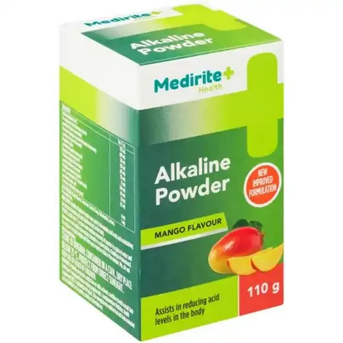 Image of MediRite Health Mango Flavour Alkaline Powder 110g