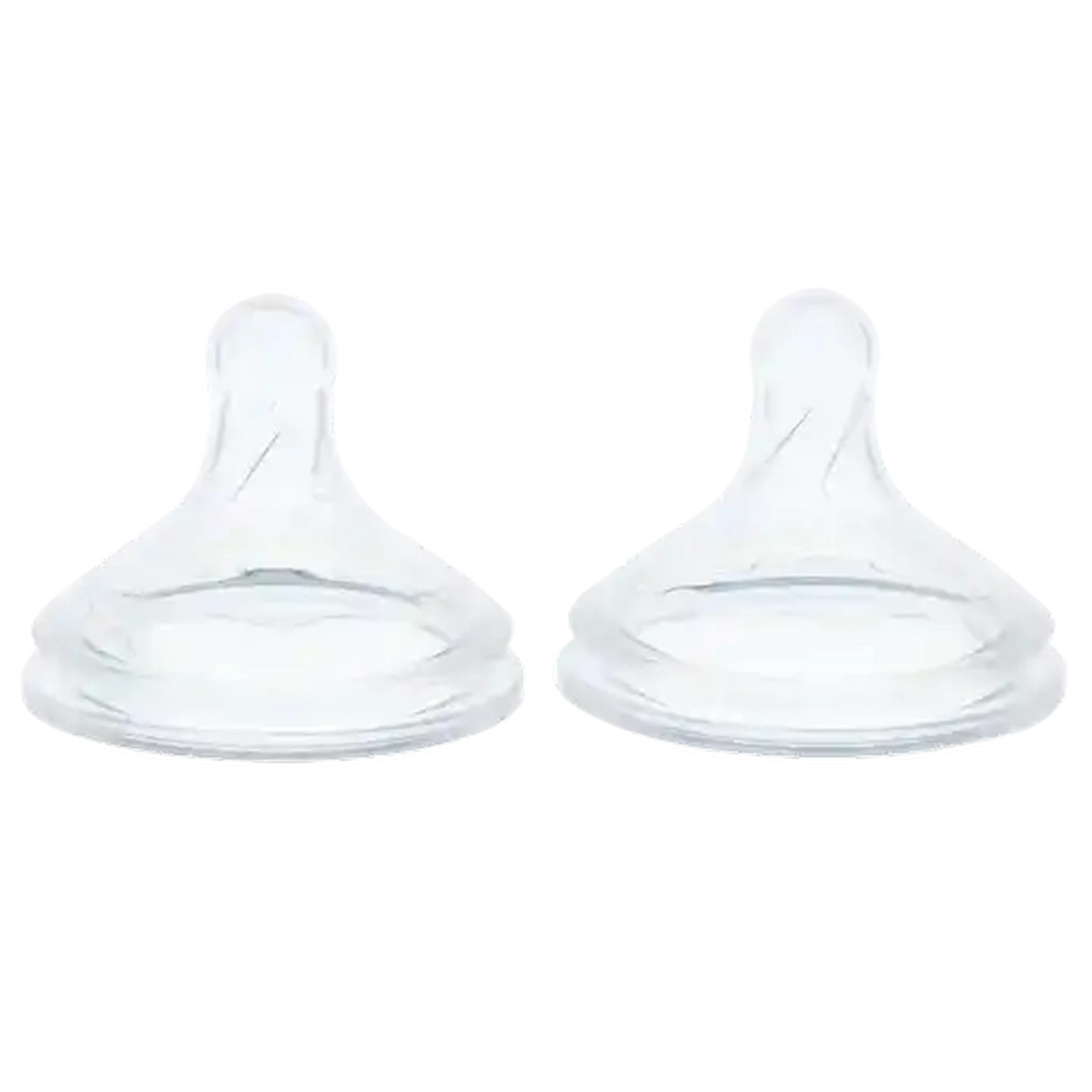 Image of Dr. Brown's Natural Flow Options+ Wide-Neck Level 2 Bottle Teats 3 Months+ 2-Pack