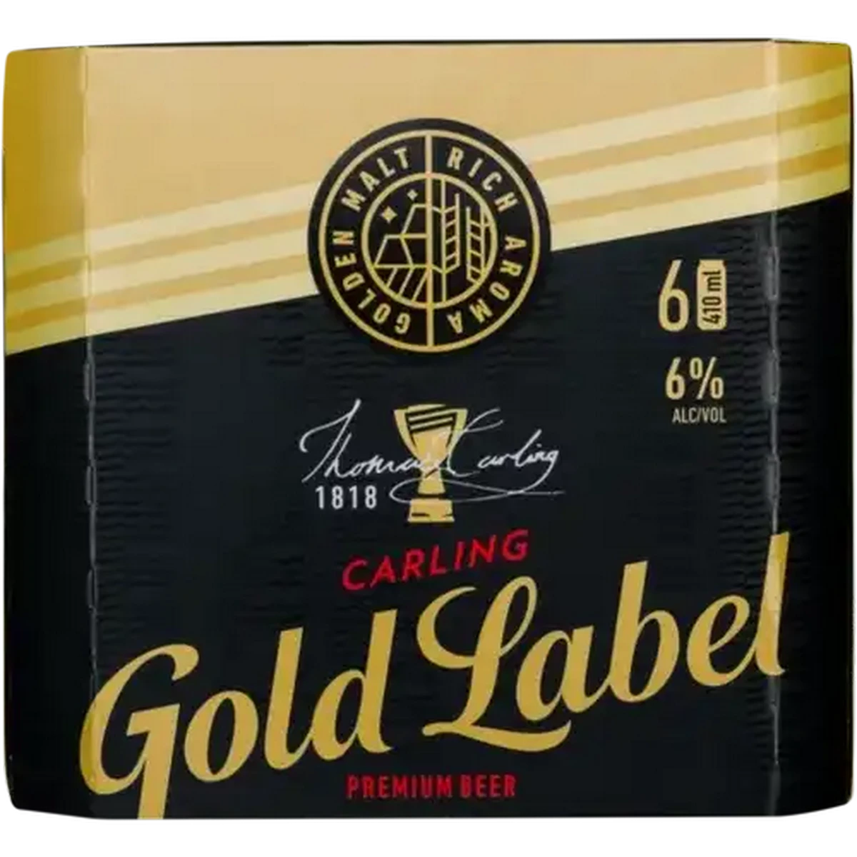 Checkers Sixty60 | Carling Gold Label Premium Beer Cans 6 x 410ml