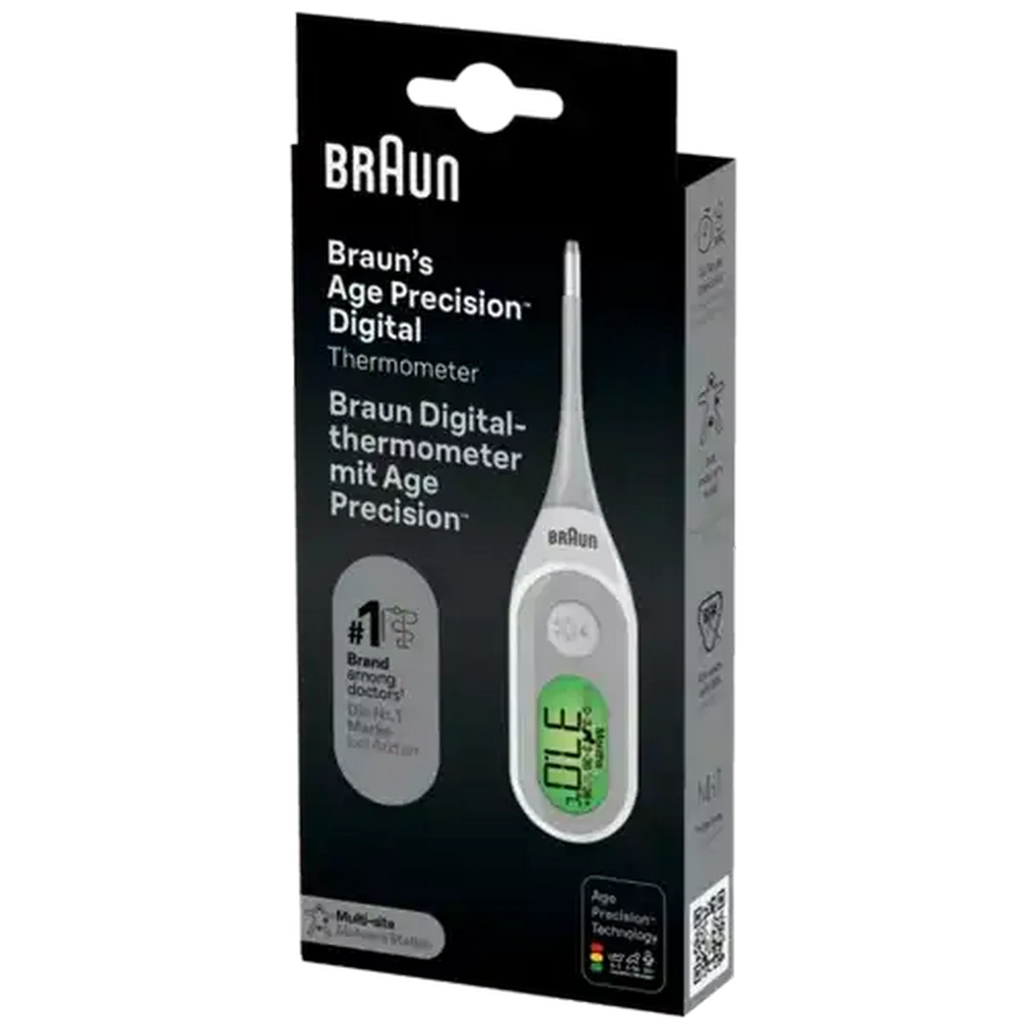 Image of Braun PRT 2000 Age Precision Digital Thermometer