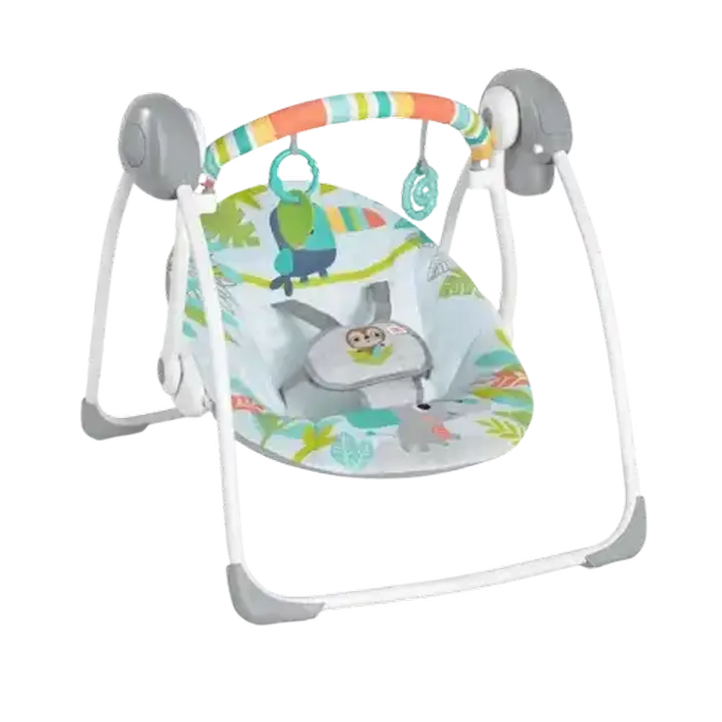 Image of Bright Starts Rainforest Swing 0-9 Months