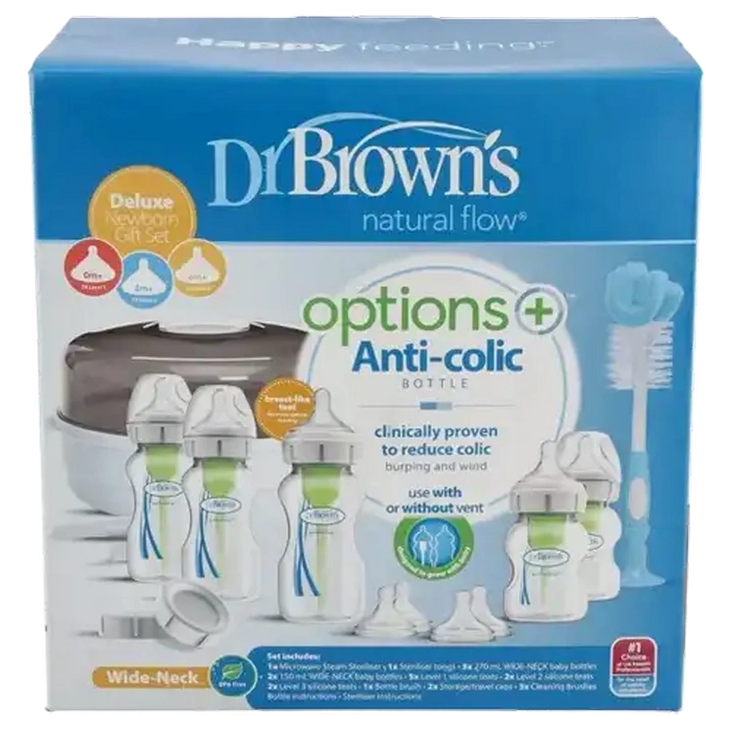 Image of Dr. Brown's Options+ Starter Pack Kit 21 Piece