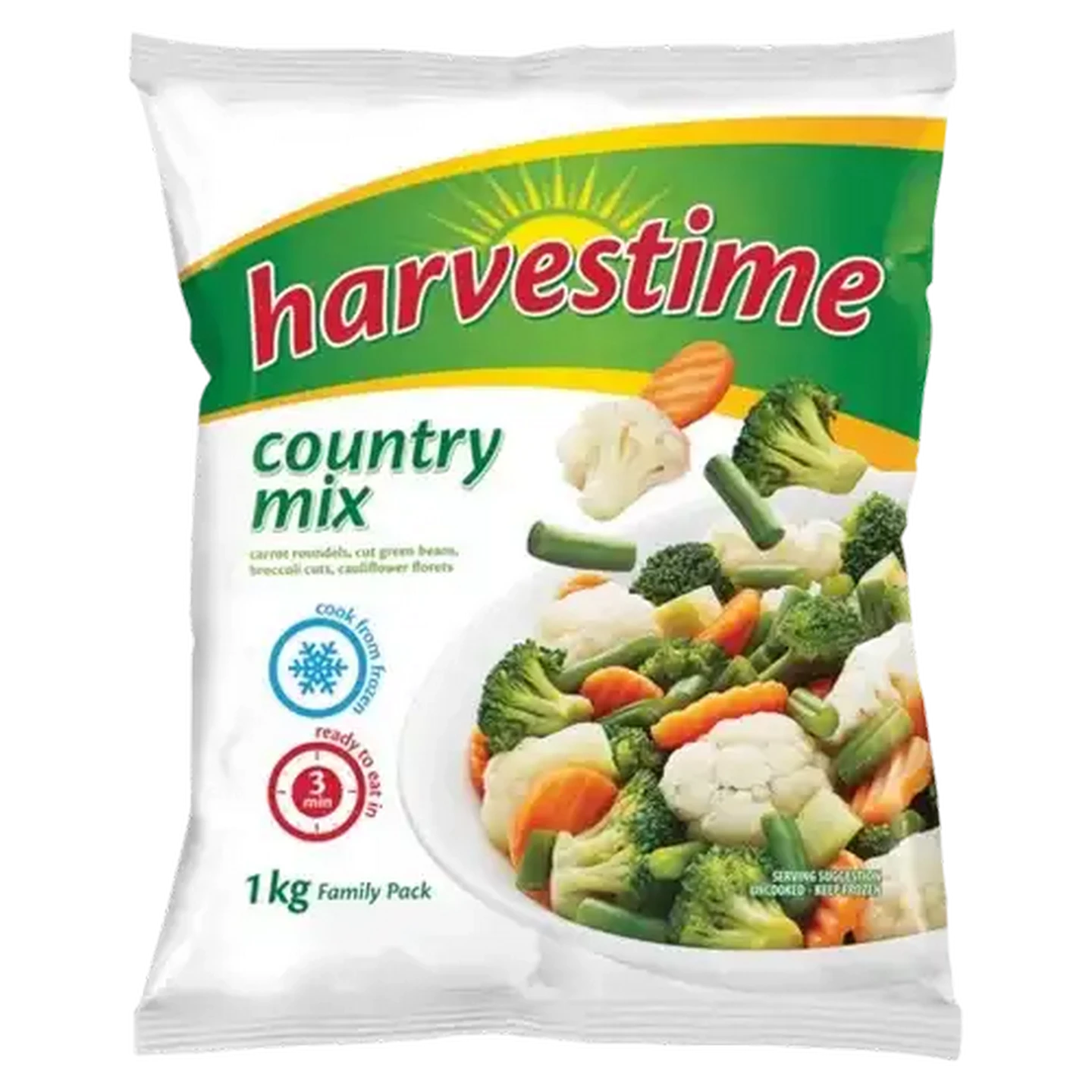 Image of Harvestime Frozen Country Mix 1kg