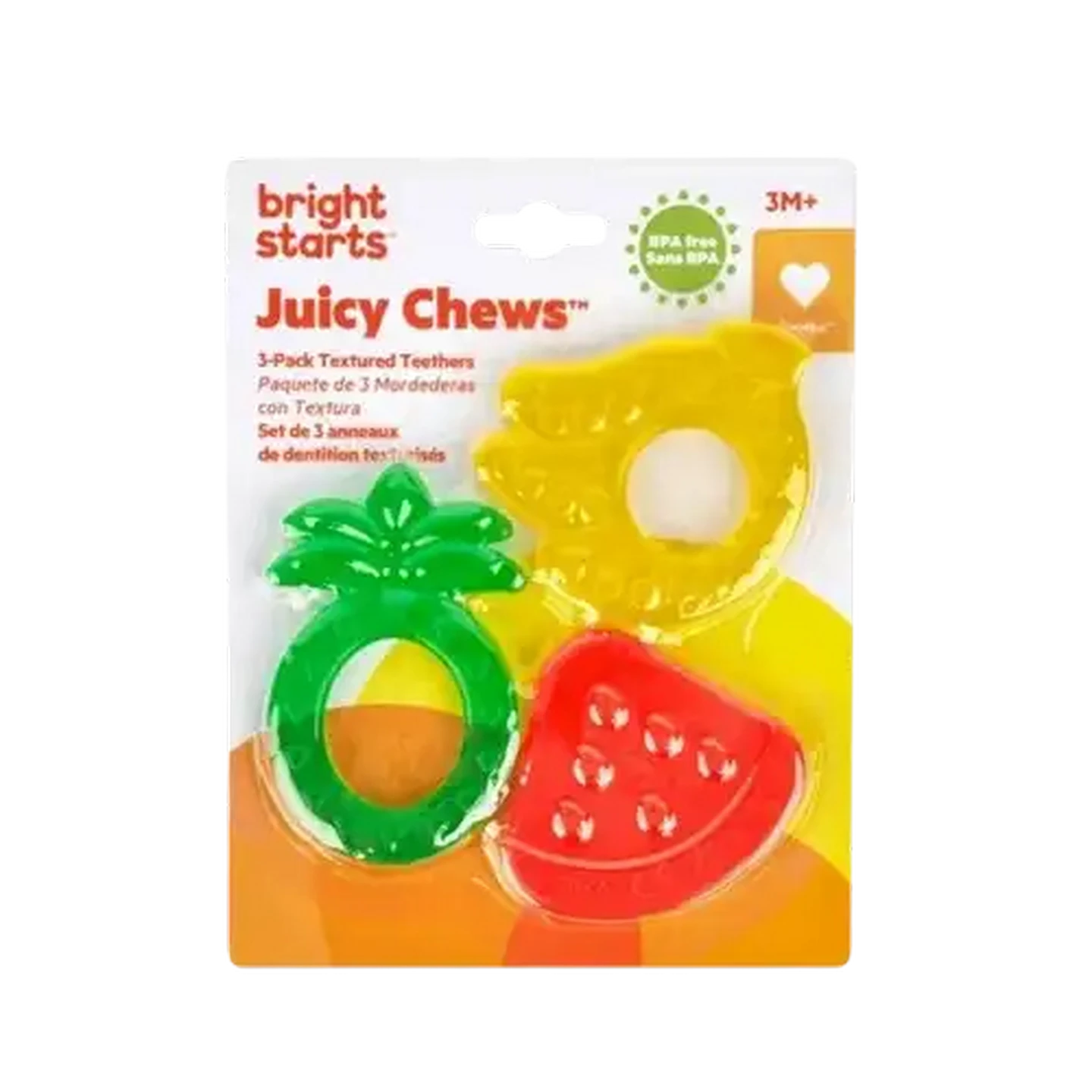 Image of Bright Starts Juicy Chews Teether Multi 3 Months +