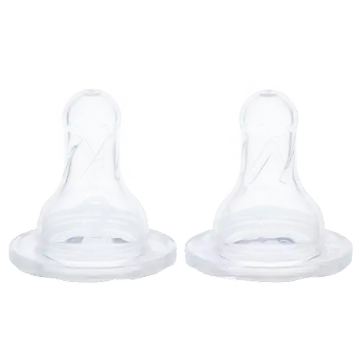 Image of Dr. Brown's Narrow Neck Level 2 Bottle Teats 3 Months+ 2-Pack