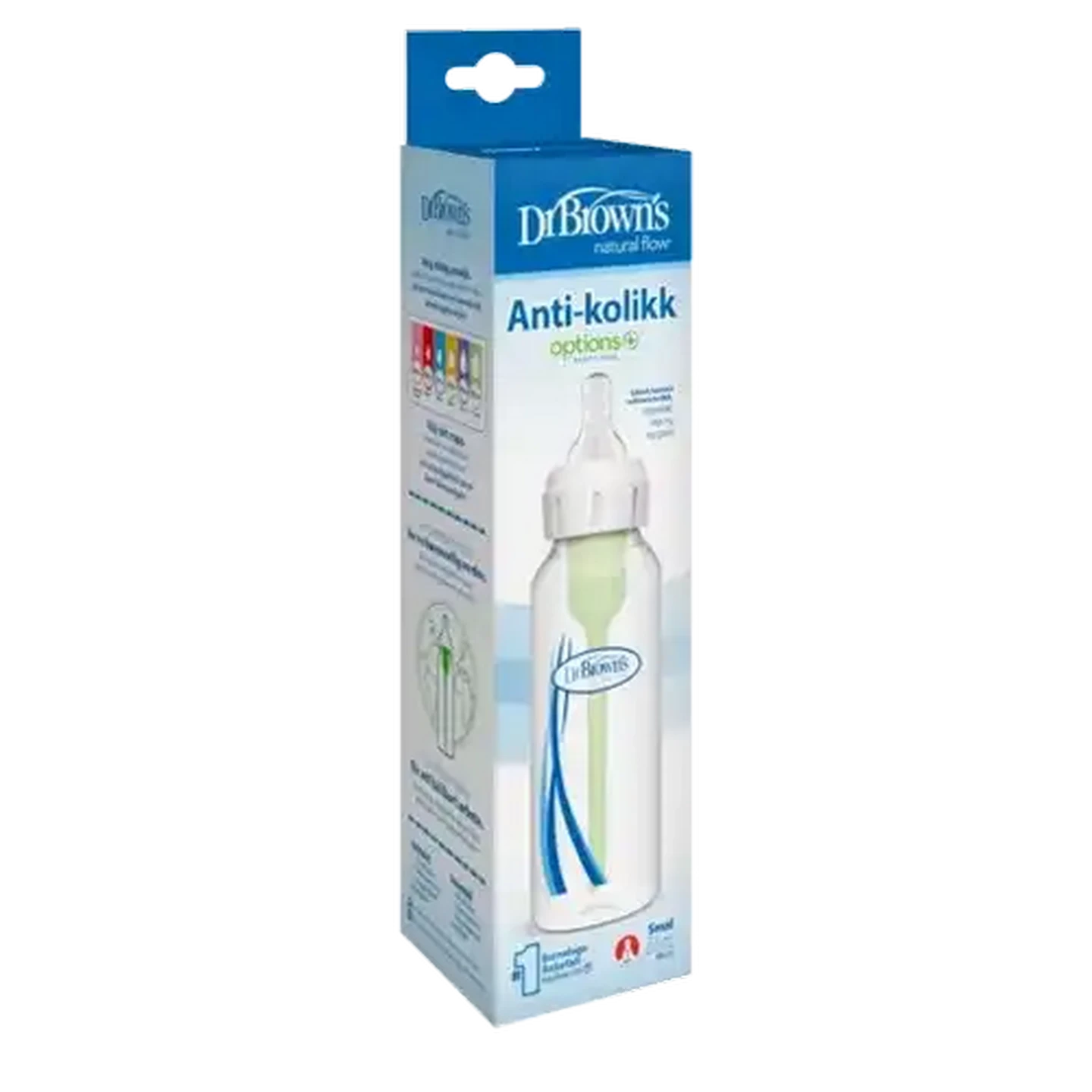 Image of Dr. Brown's Anti Colic Options Plus Narrow Baby Bottle 250ml