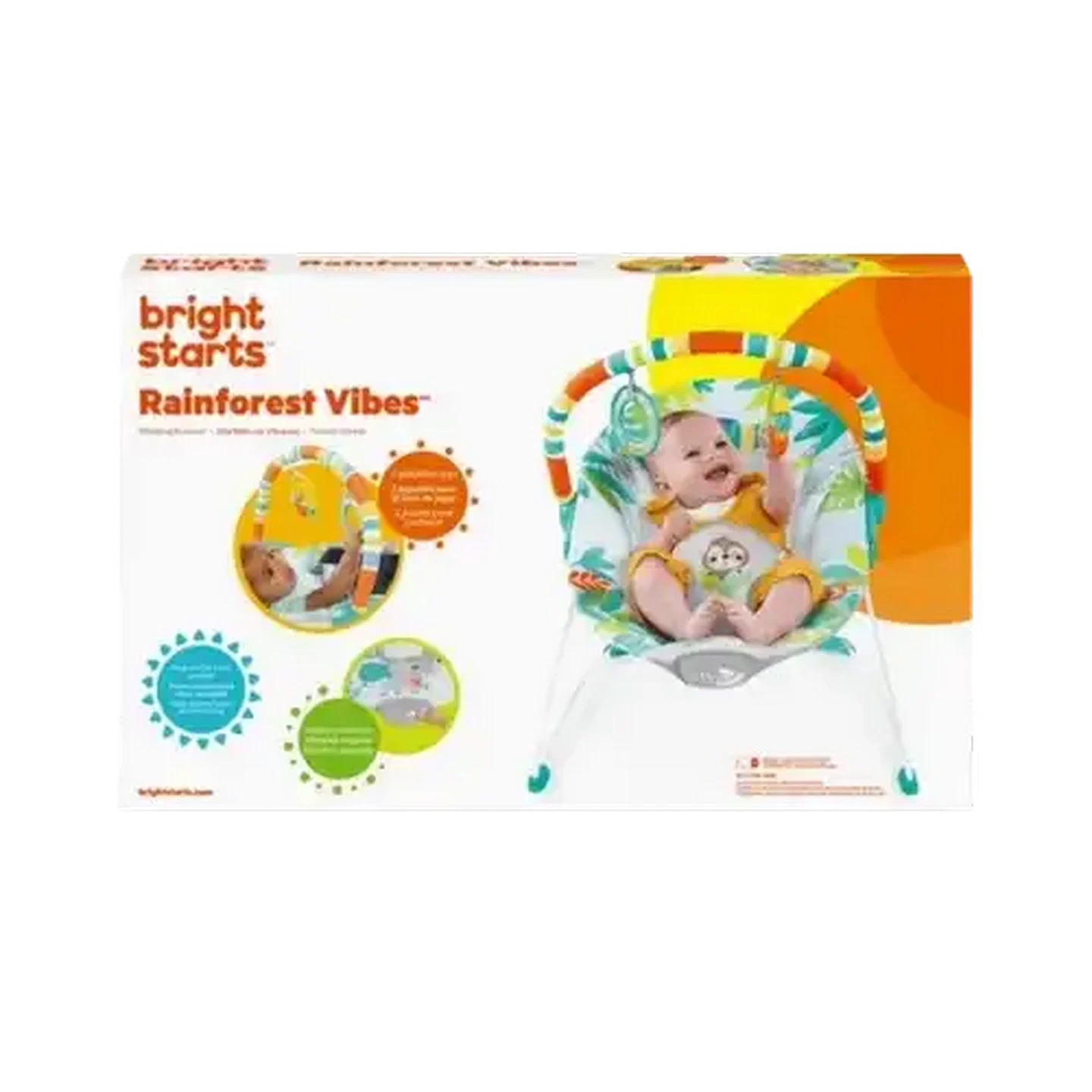 Image of Bright Starts Rainforest Bouncer Multi