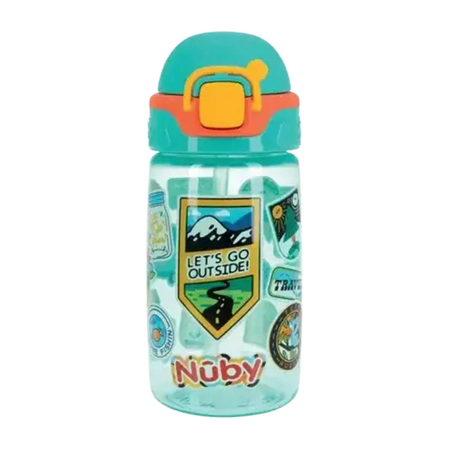 Image of Nûby Thirsty Kids Bolt Water Bottle 420ml