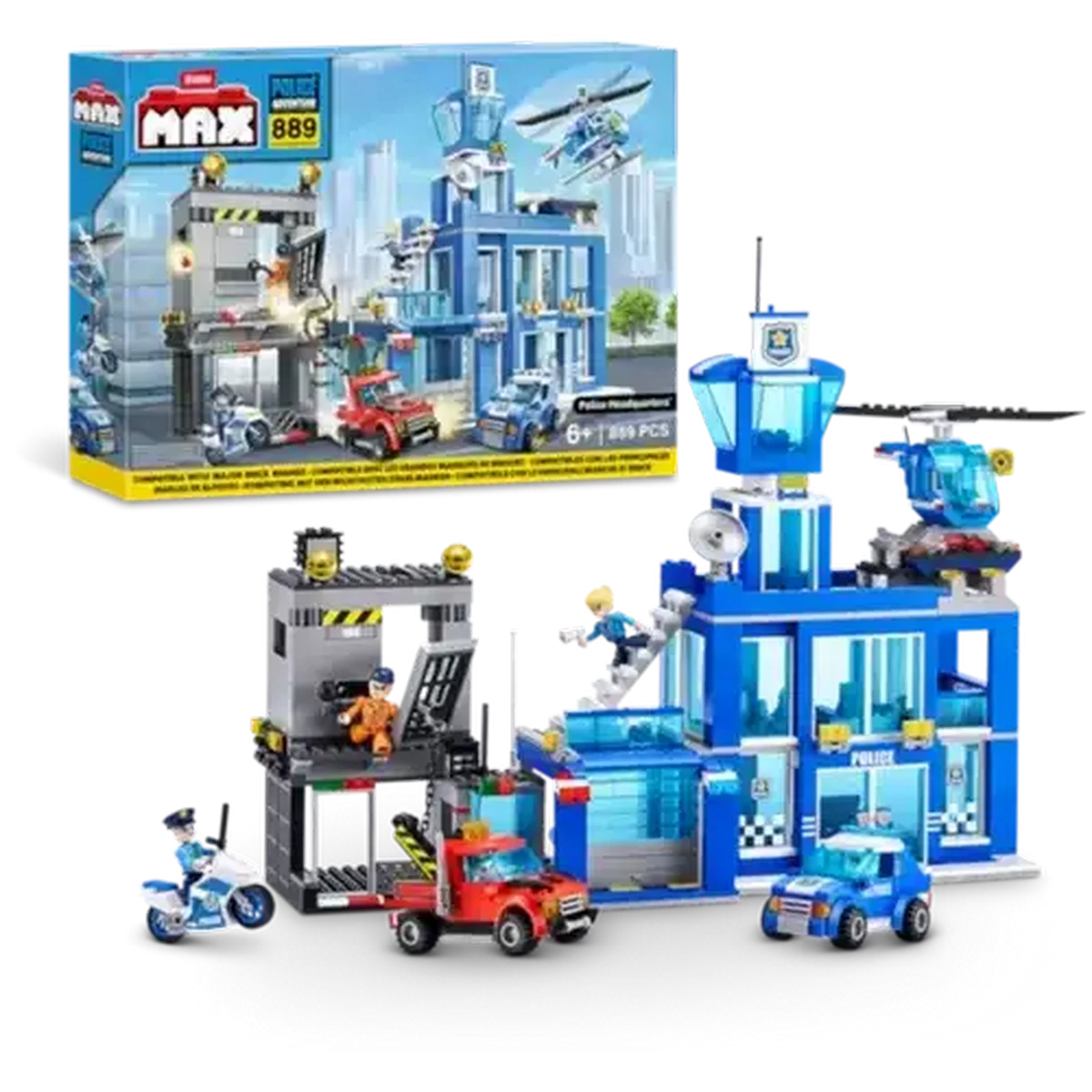 Checkers Sixty60 | ZURU Toys Max Adventure Police Headquarters