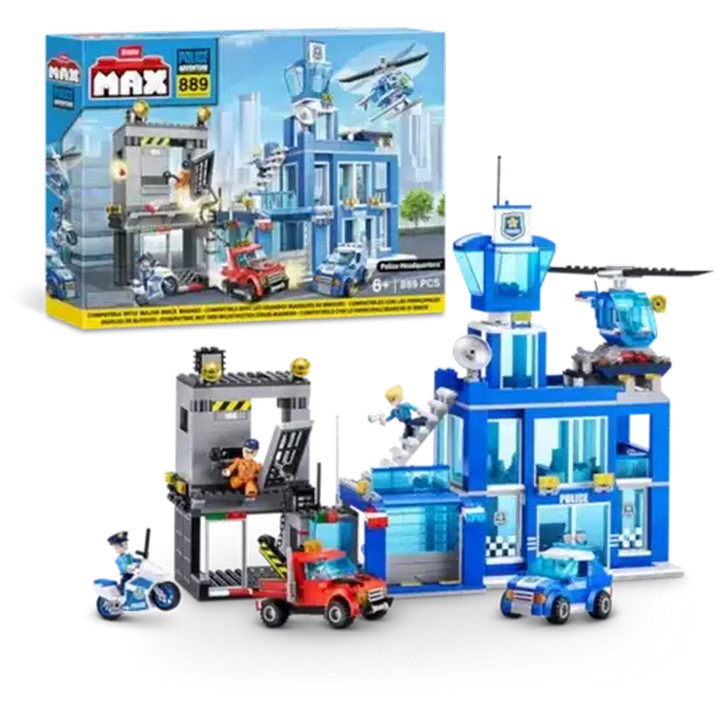 Checkers Sixty60 | ZURU Toys Max Adventure Police Headquarters