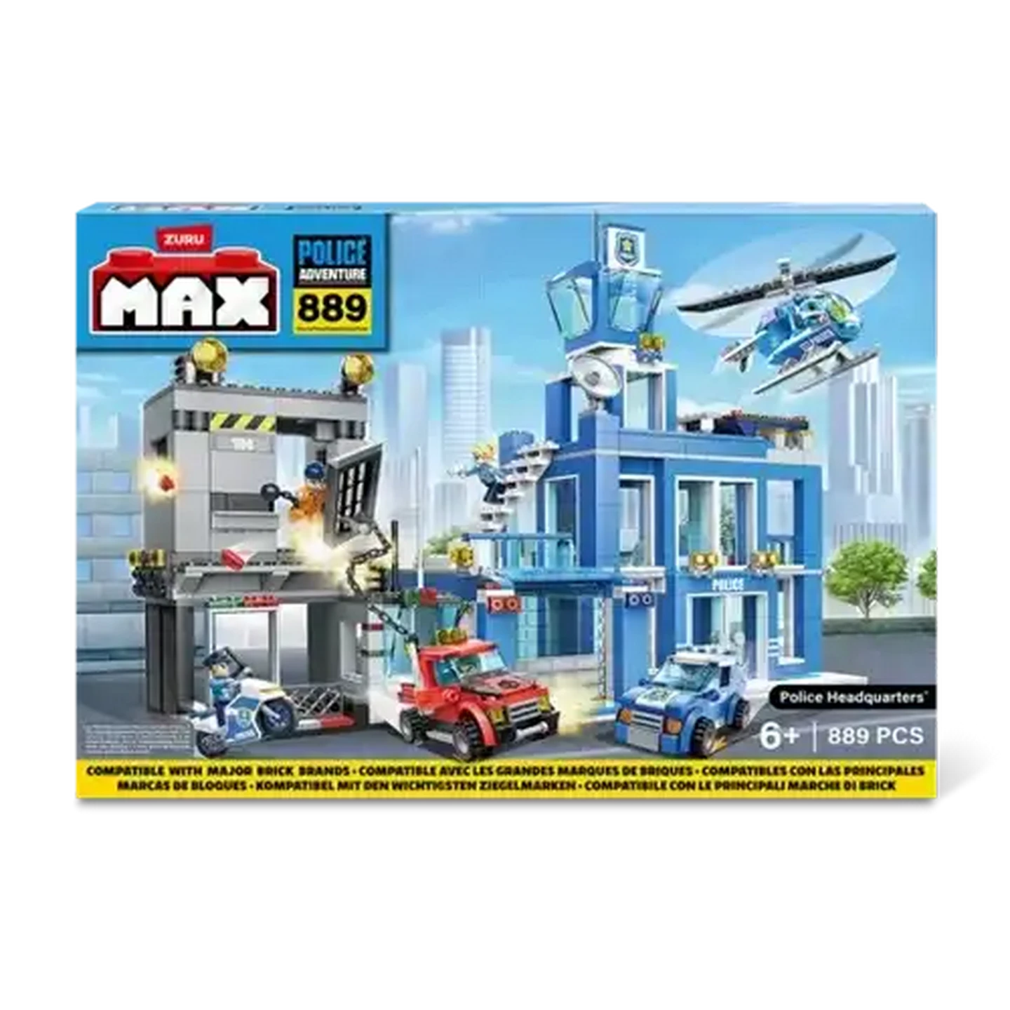 Checkers Sixty60 | ZURU Toys Max Adventure Police Headquarters