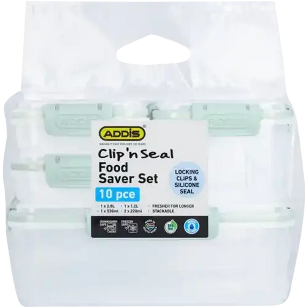 Checkers Sixty60 | ADDIS Clip 'n Seal Food Saver Set 10 Piece