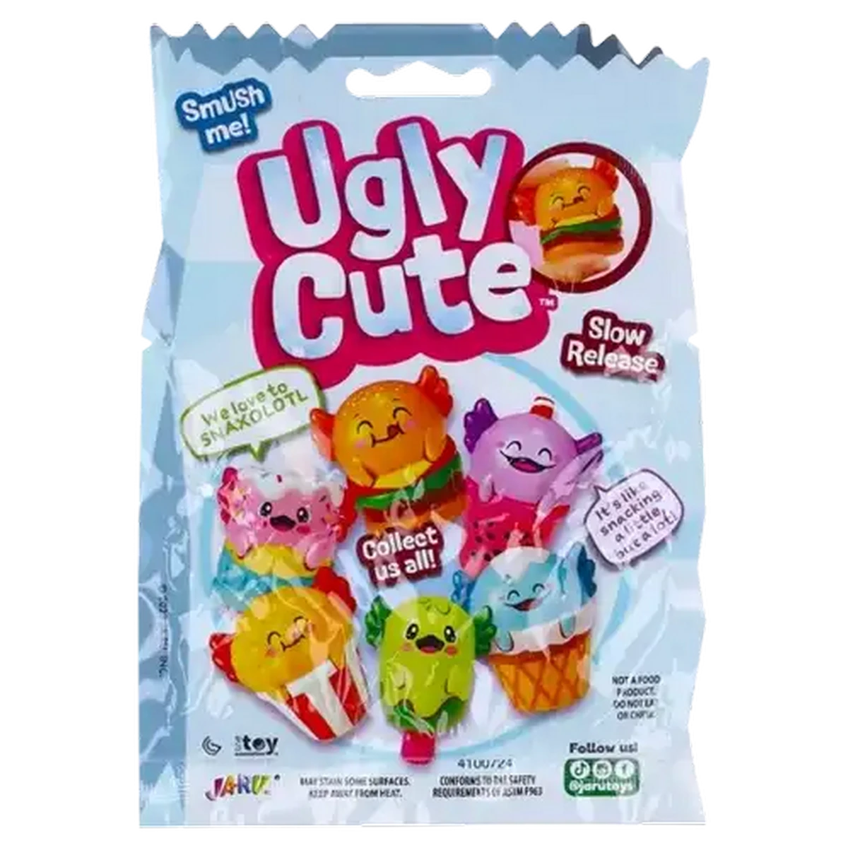 cute me 180粒 3セット Checkers Sixty60 | Ja-Ru Smush Me Ugly Cute Mini (Design May Vary)