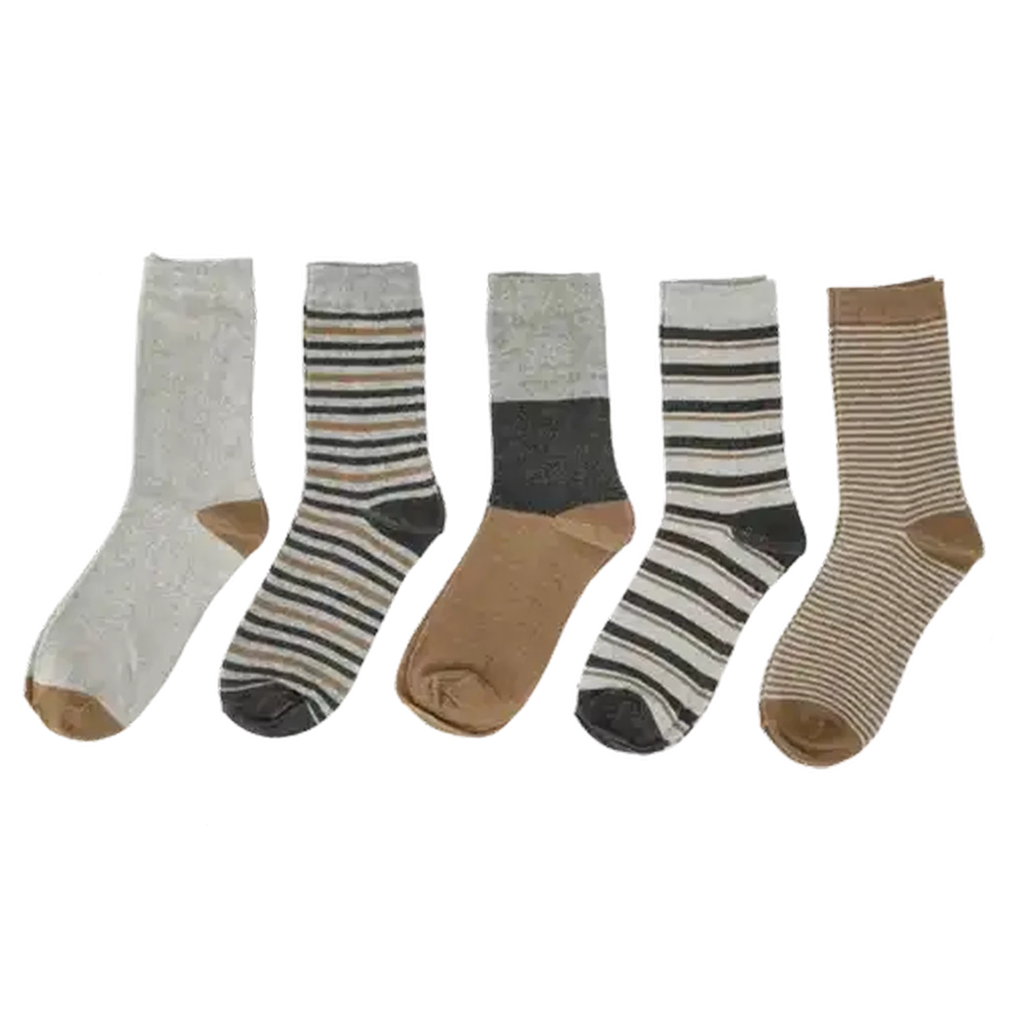 Image of Bare Basics Anklet Men's Printed Socks 7 - 11 5-Pack