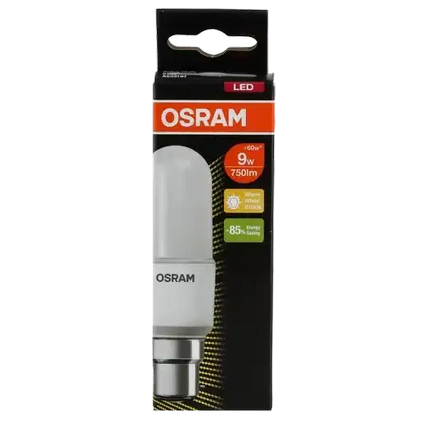Image of OSRAM Warm White LED Stick Screw-in Globe 9W