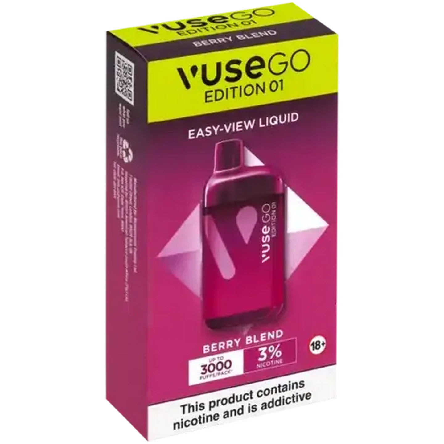 elfbar elfa master akku BERRY BLEND Vuse Go Disposable 700 Puff main image 1