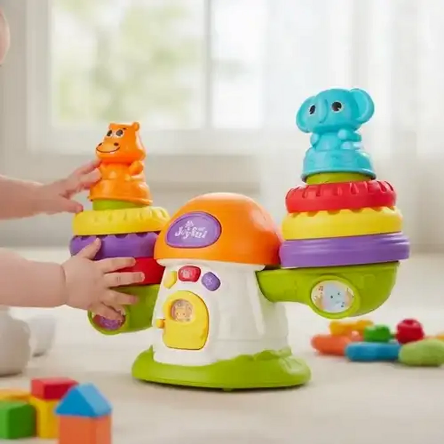 Image of Jolly Tots Basics Balance Scale Toy With Music & Lights