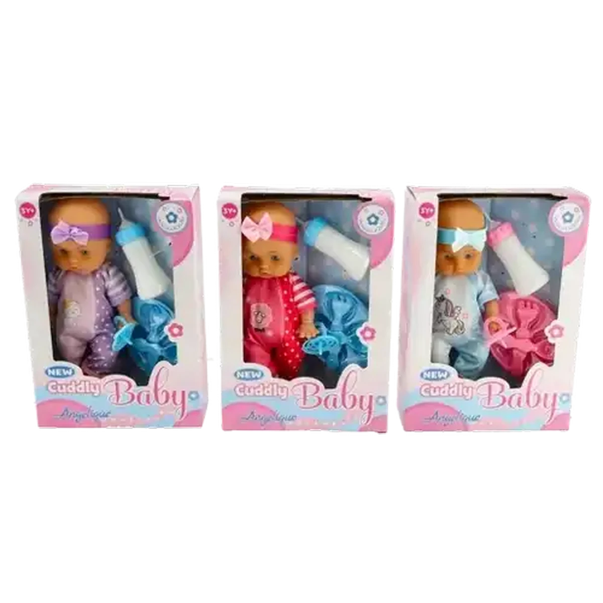 Checkers Sixty60 | Cuddly Baby Feeding Box Doll Set 24cm (Colour