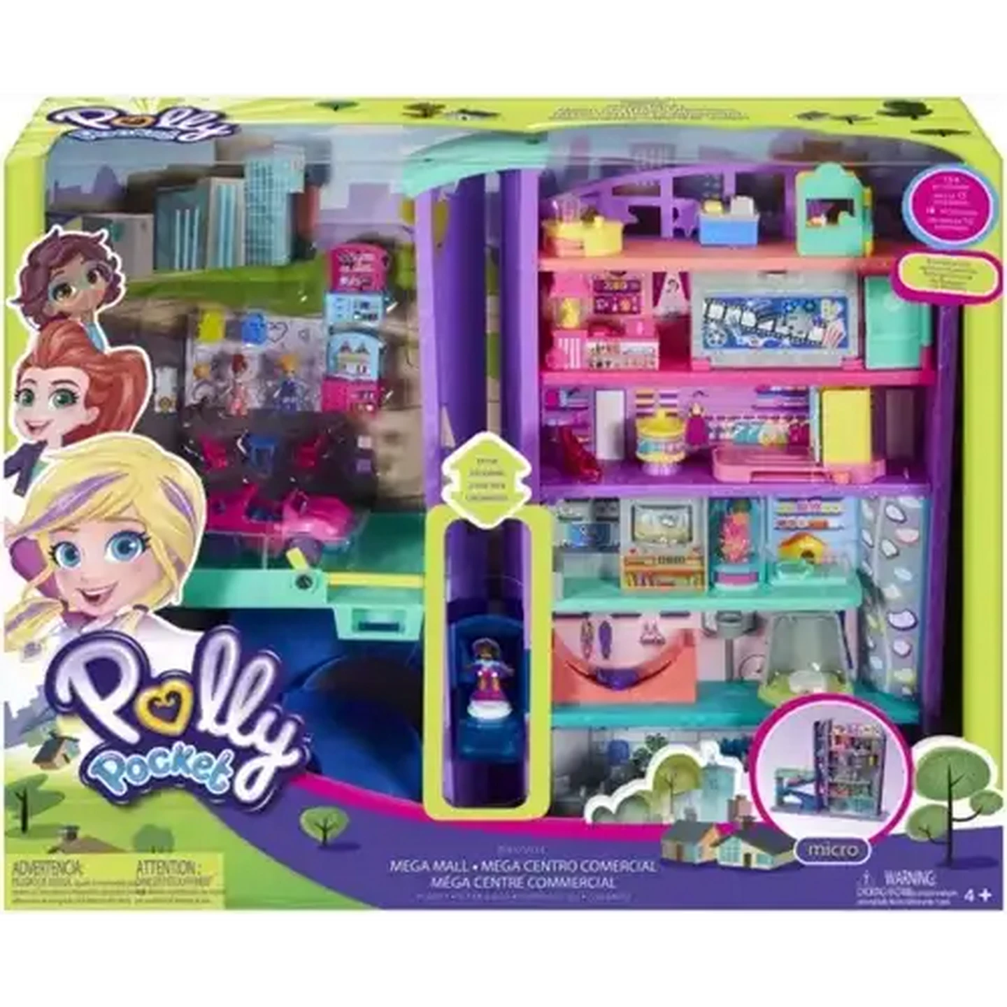 Image of Polly Pocket Pollyville Mega Mall