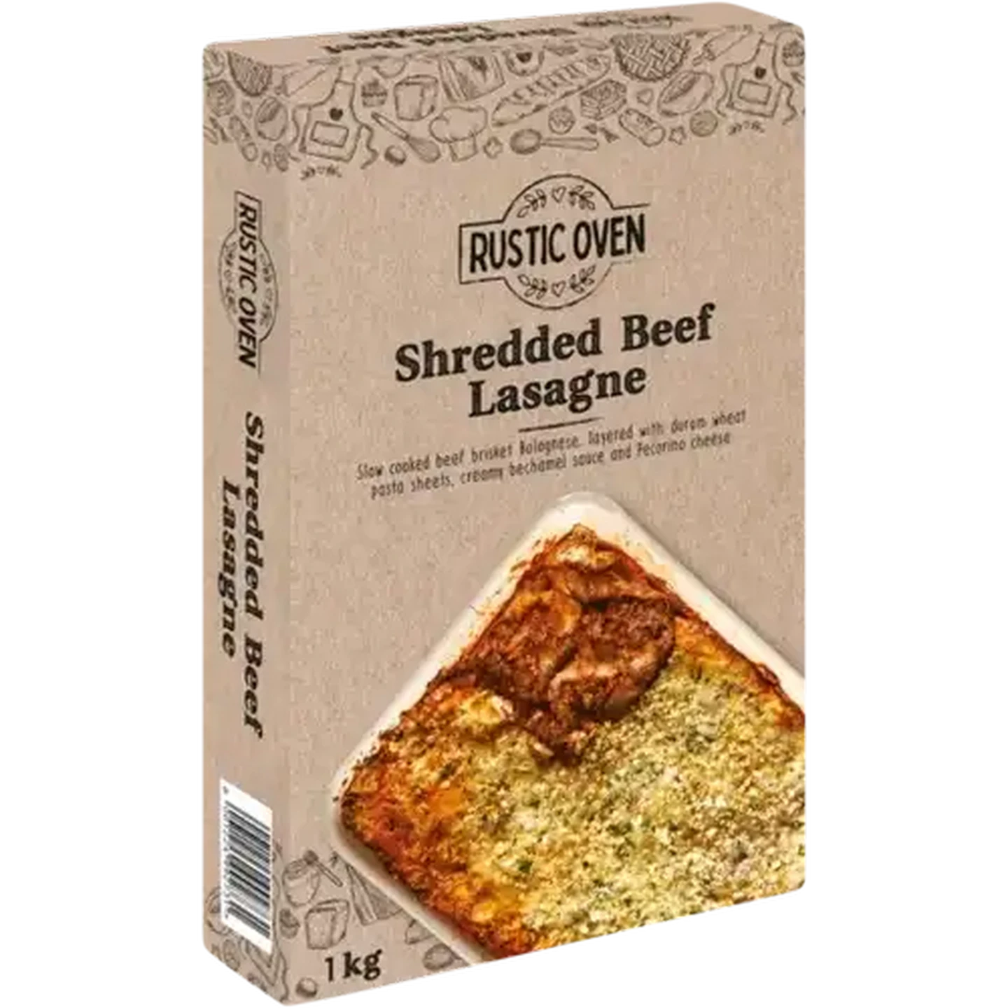 Checkers Sixty60 | Rustic Oven Frozen Shredded Beef Lasagne 1kg