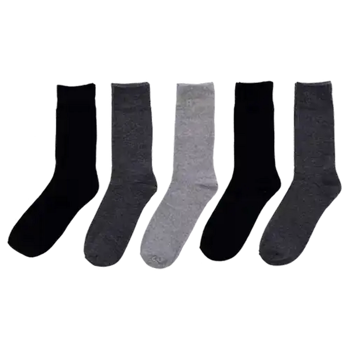 Image of Bare Basics Men's Anklet Cotton Socks 5-Pack
