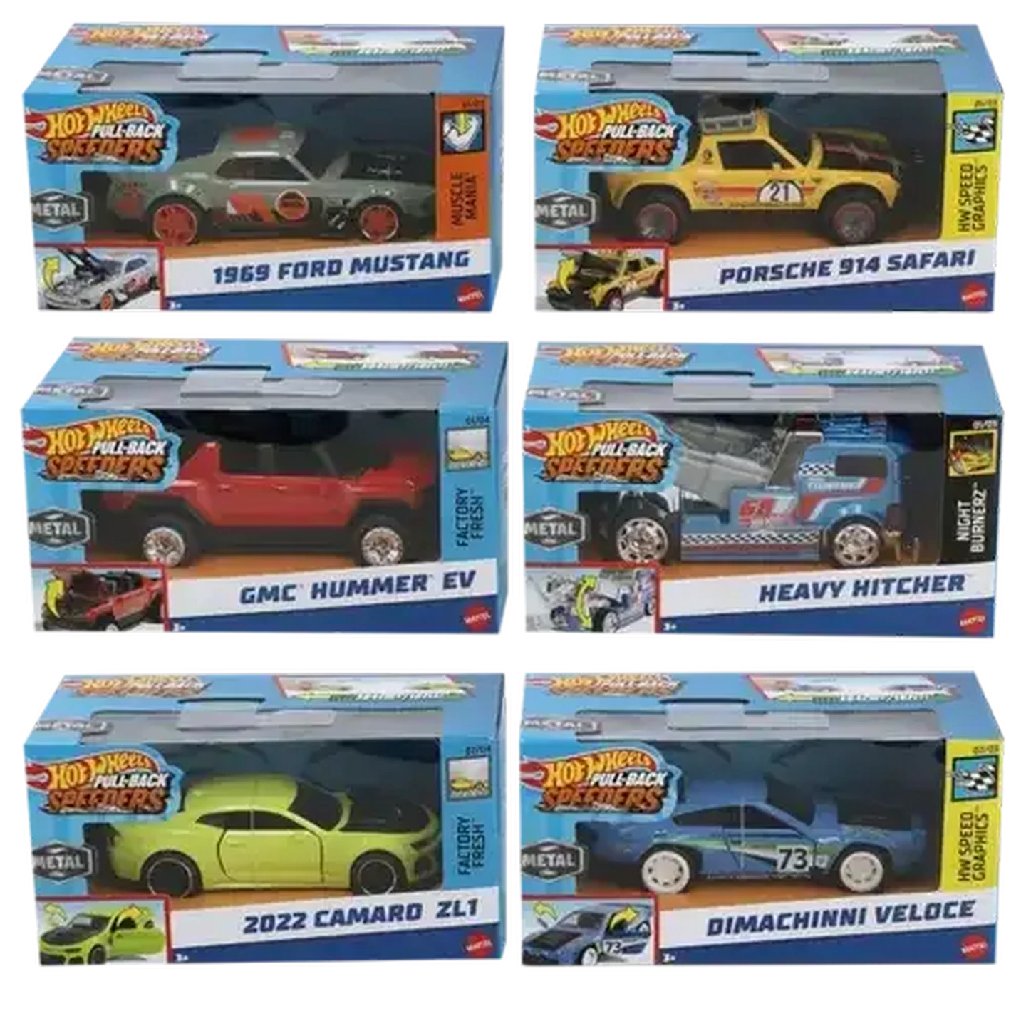 Checkers Sixty60 | Hot Wheels Pull-Back Speeders Toy Car 1:43