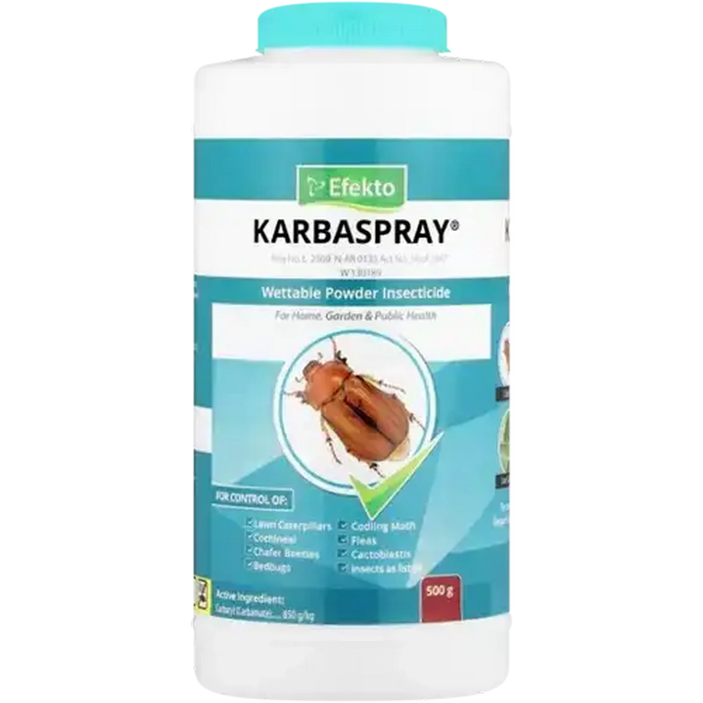 Image of Efekto Karbaspray Wettable Powder Insecticide 500g