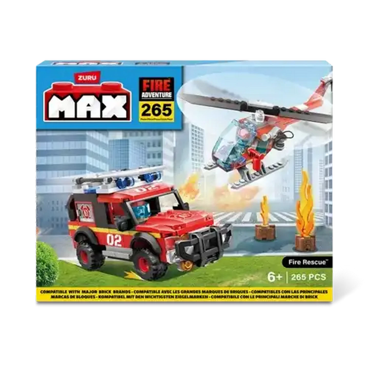 Checkers Sixty60 | ZURU Toys Max Adventure Fire Rescue Playset 265
