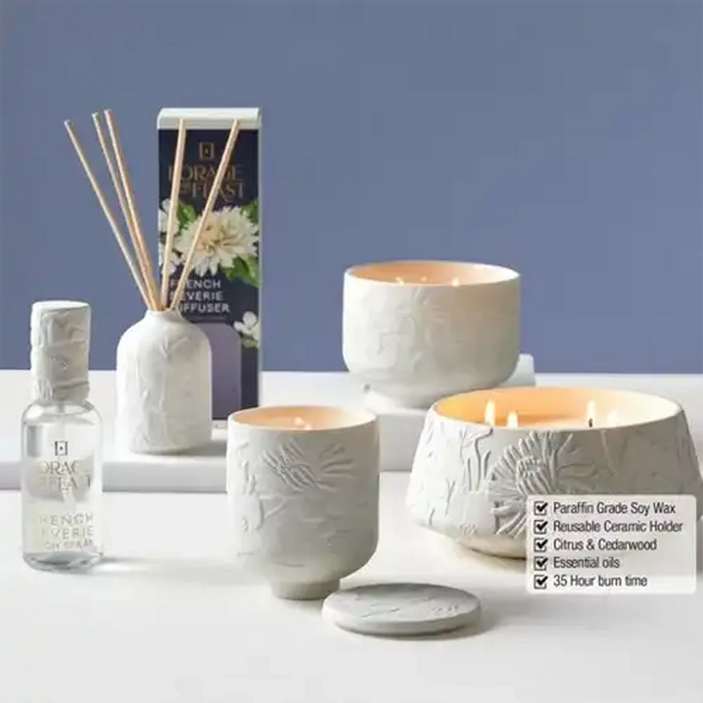 Checkers Sixty60 | Forage And Feast Ceramic French Reverie Candle