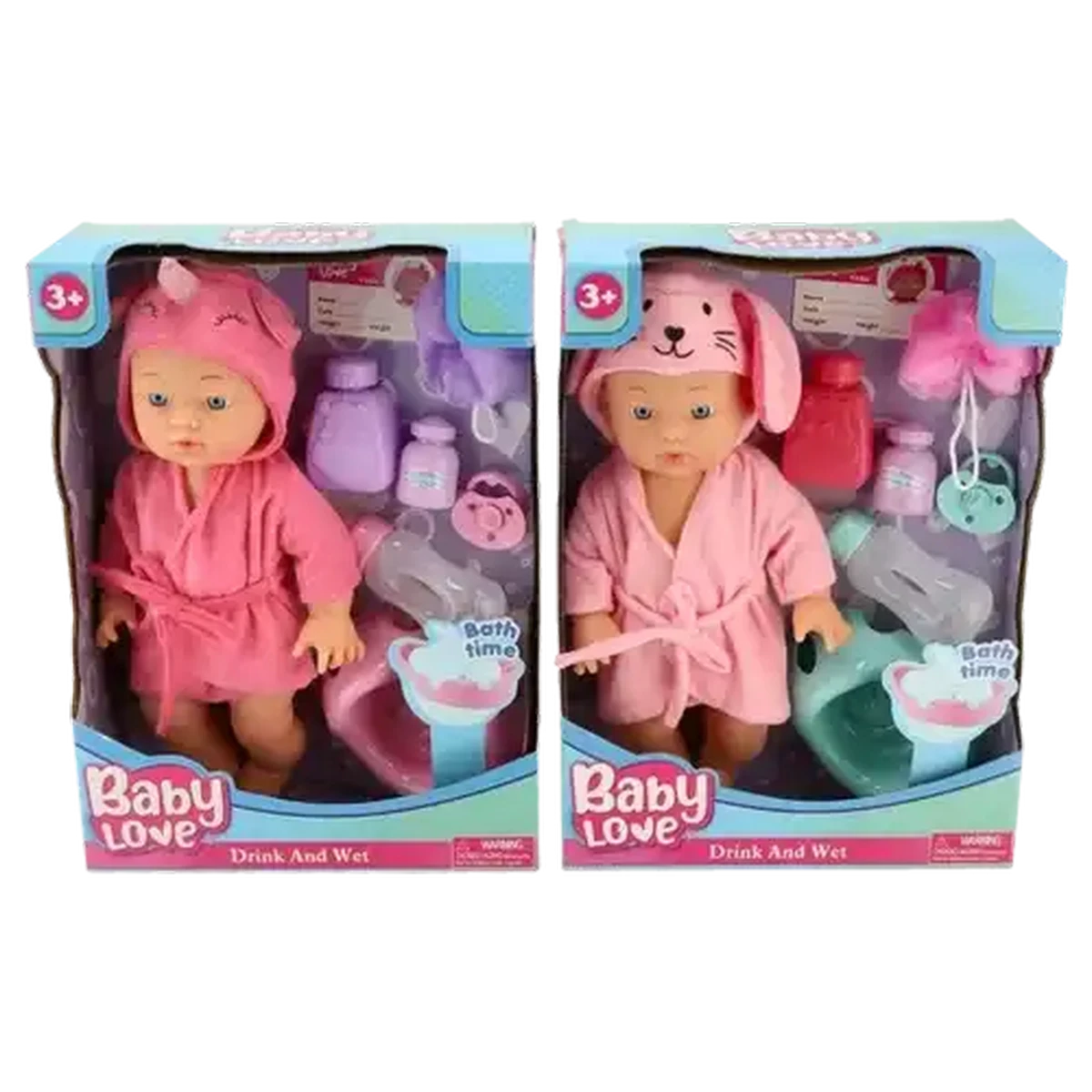 Checkers Sixty60 | Baby Love Bath Time Boxed Doll Set 35cm (Design