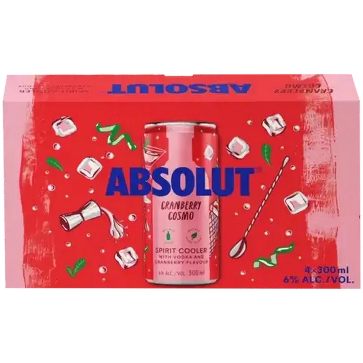 Checkers Sixty60 | Absolut Cranberry Cosmo Spirit Cooler 4 x 300ml