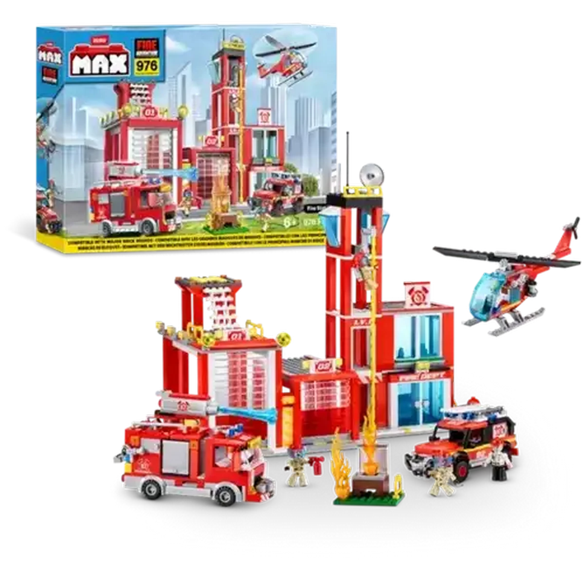 Checkers Sixty60 | ZURU Toys Max Adventure Fire Station Playset