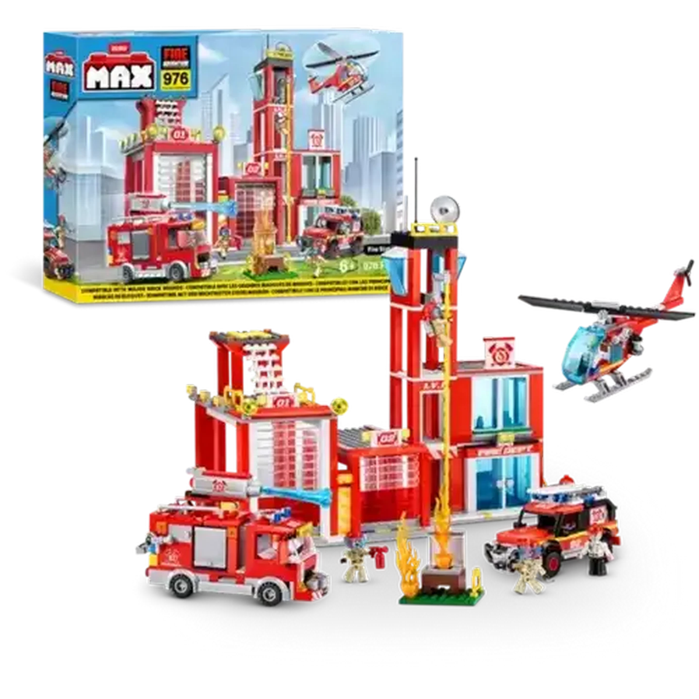Checkers Sixty60 | ZURU Toys Max Adventure Fire Station Playset