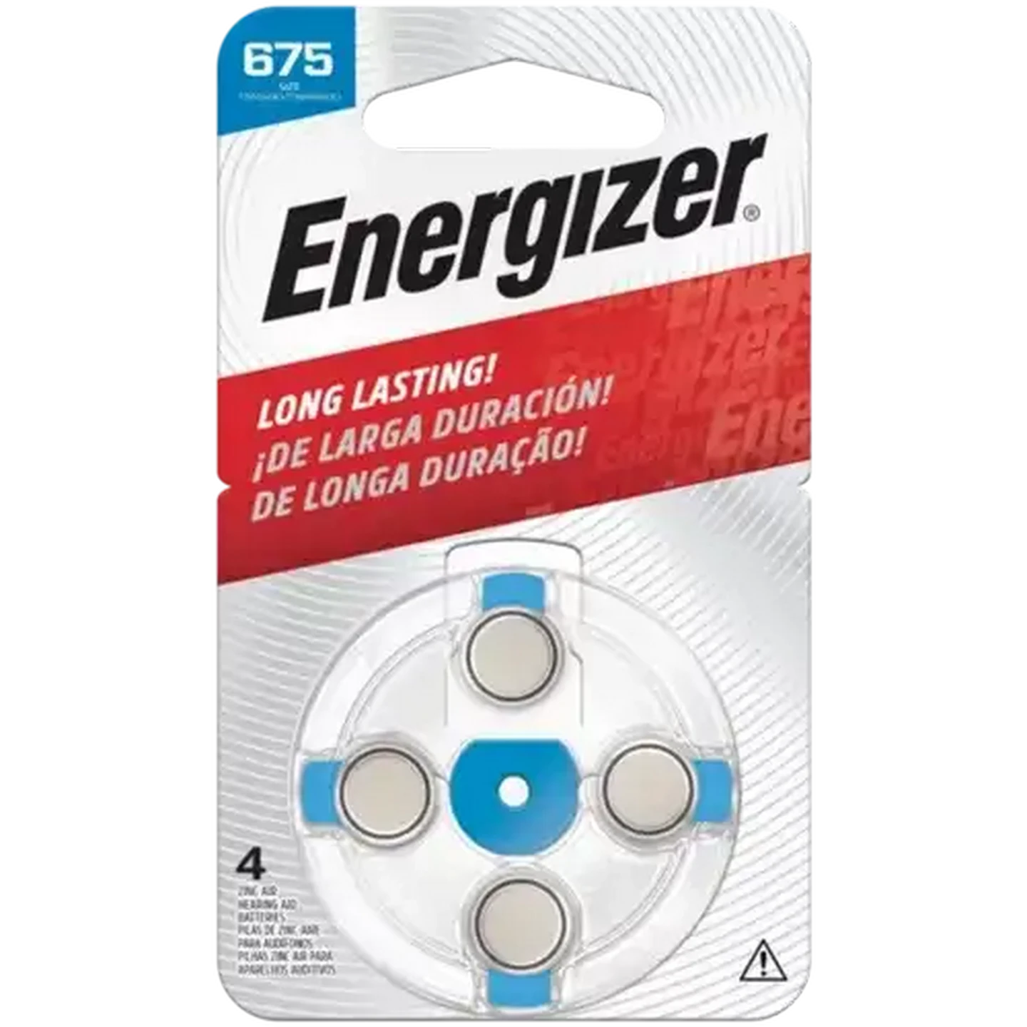 Image of Energizer Zinc-Air Size 675 Hearing Aid Batteries 4-Pack