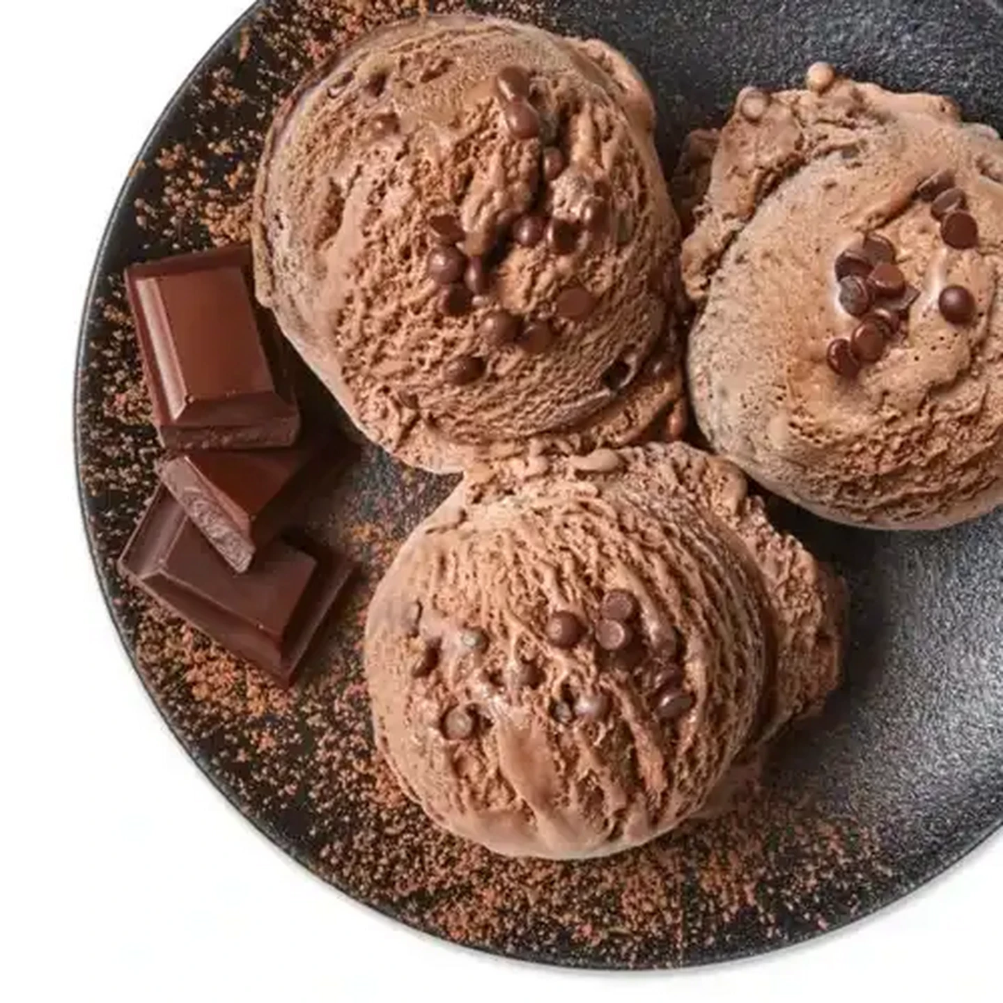 Image of Forage And Feast Belgian Chocolate Dairy Ice Cream 1L
