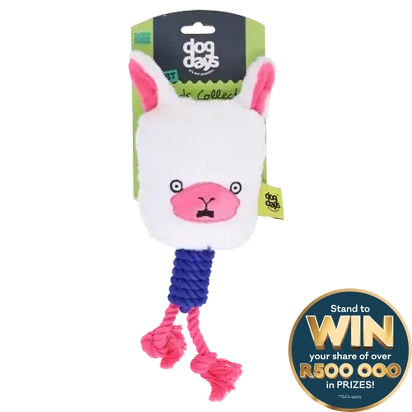 Checkers Sixty60 | Dog Days White Lama Dog Toy