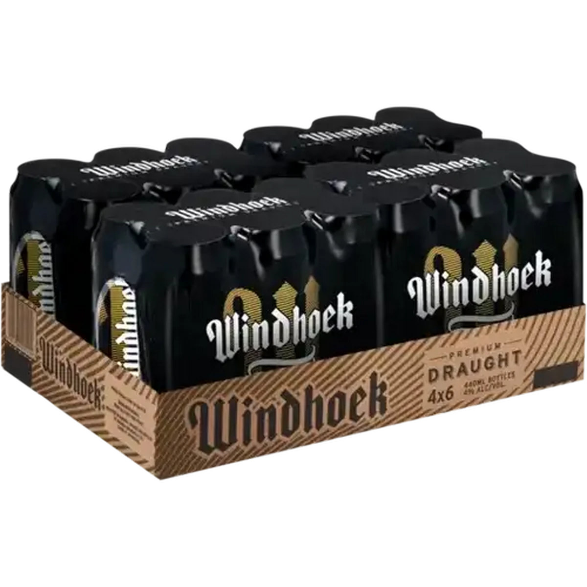 Checkers Sixty60 | Windhoek Premium Draught Beer Cans 24 x 500ml