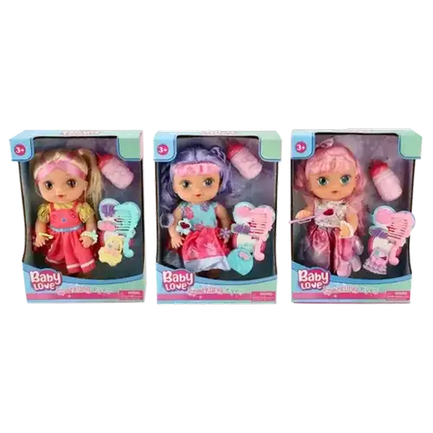 Checkers Sixty60 | Baby Love Sparkle Eyes Boxed Doll 30cm (Design