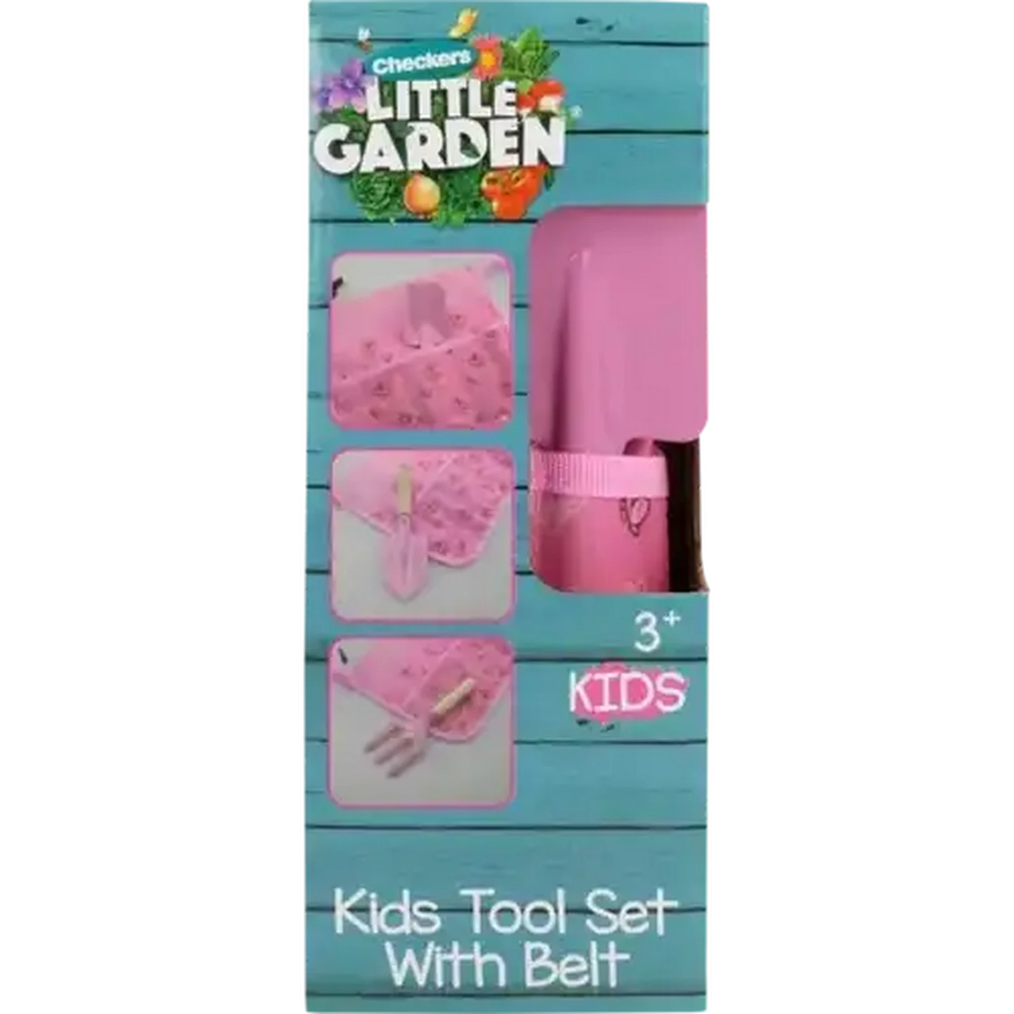 Image of Little Garden Kids Tool Set With Belt 4 Pieces