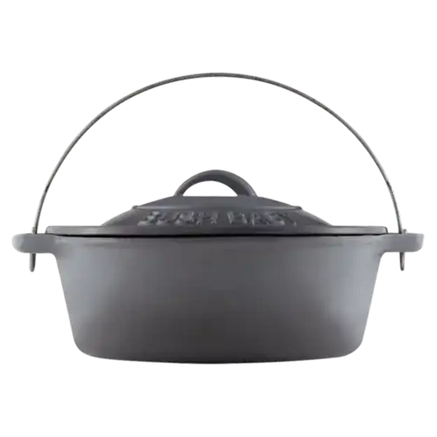 Image of Bush Baby Grey No. 12 Enamel Potjie