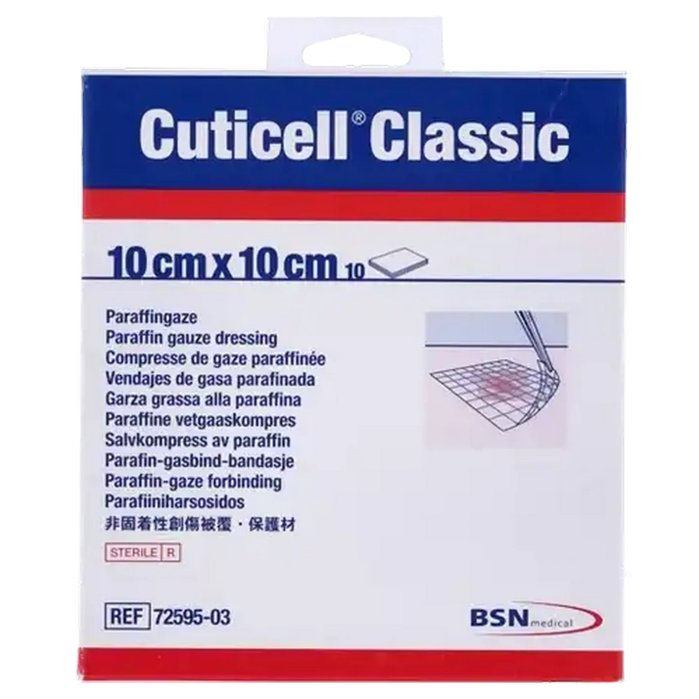 Checkers Sixty60 | Cuticell Classic Paraffin Gauze 10 x 10cm 10 Pack