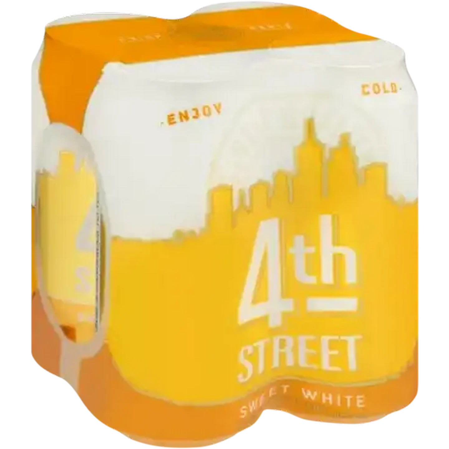 aaa　飲む白玉×4袋 Checkers Sixty60 | 4th STREET Sweet White Wine Cans 4 x 440ml